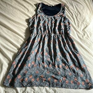 Daniel Rainn Peacock Dress